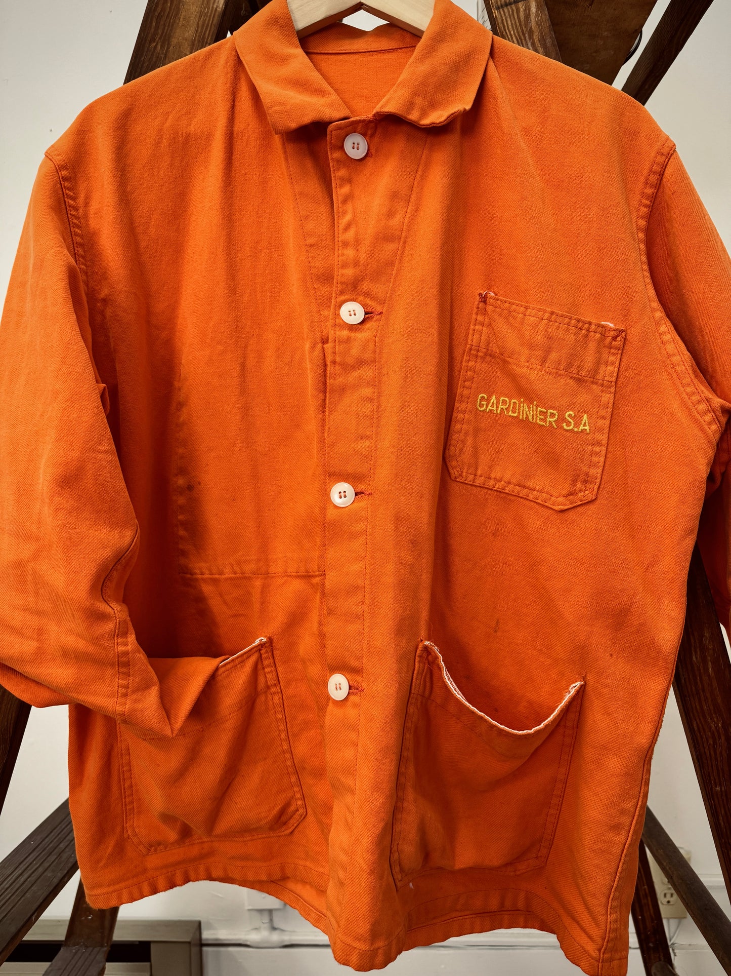 Vintage French Chore Coat #7