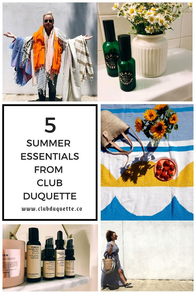 SUMMER ESSENTIALS: Sunshine, The Promise of Adventure + Lowering Your Expectations