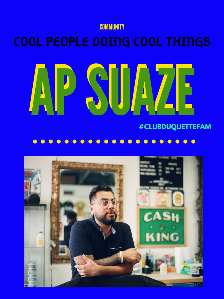 COMMUNITY: Introducing "COOL PEOPLE DOING COOL THINGS" and AP SUAZE