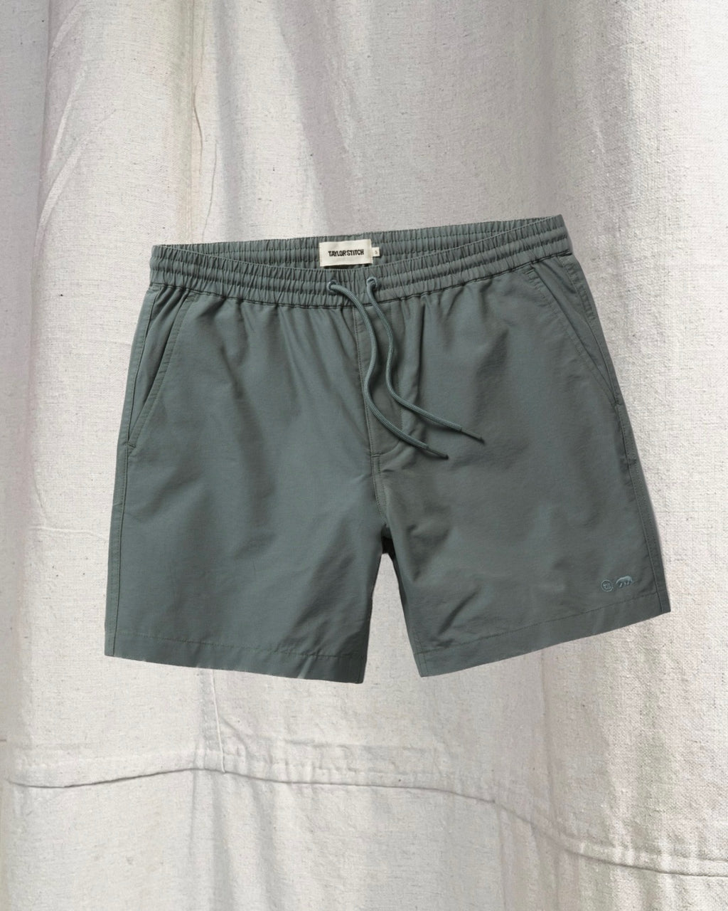The Après Short in Sea Green Sixty Forty