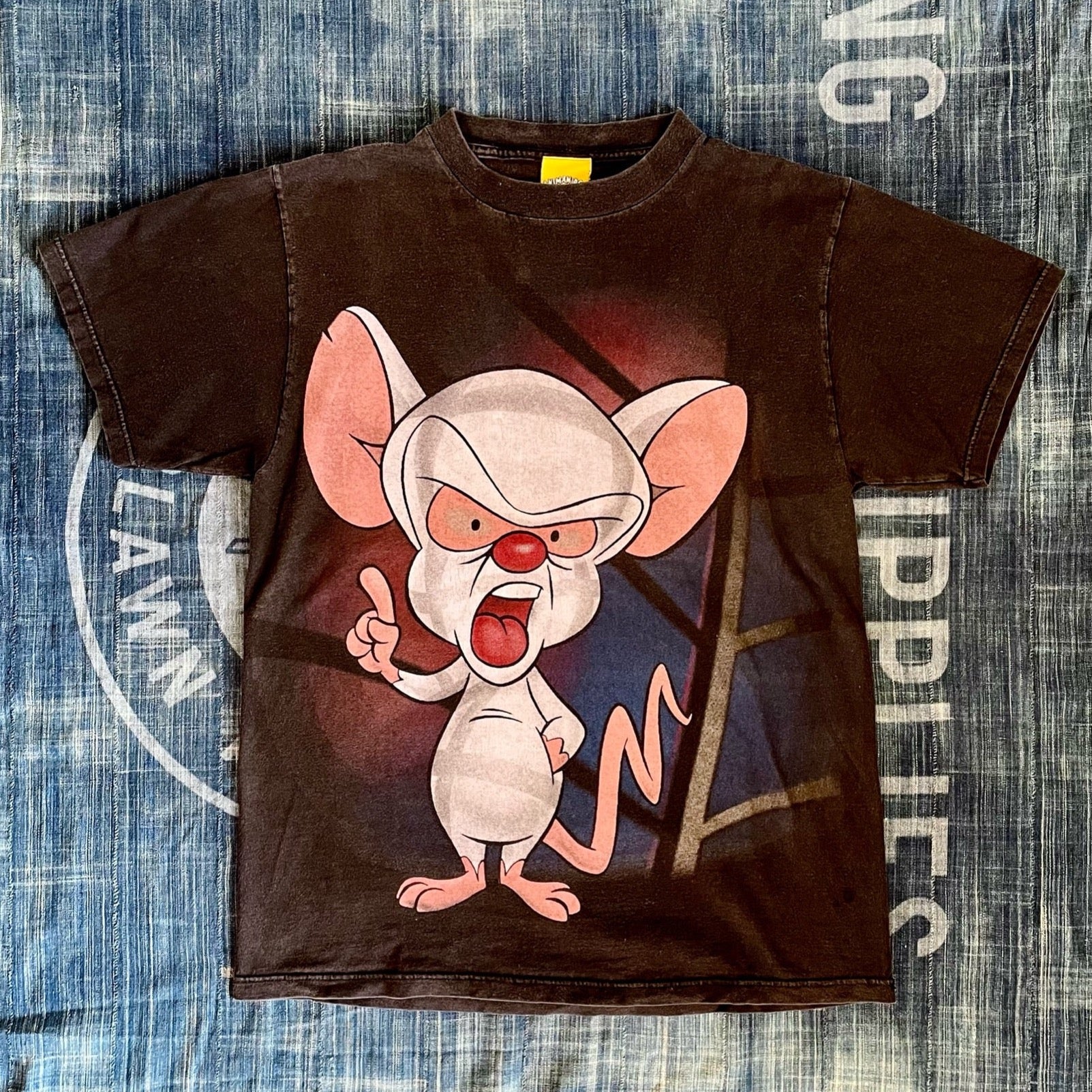 RARE Vintage 1996 Pinky online and the Brain Shirt