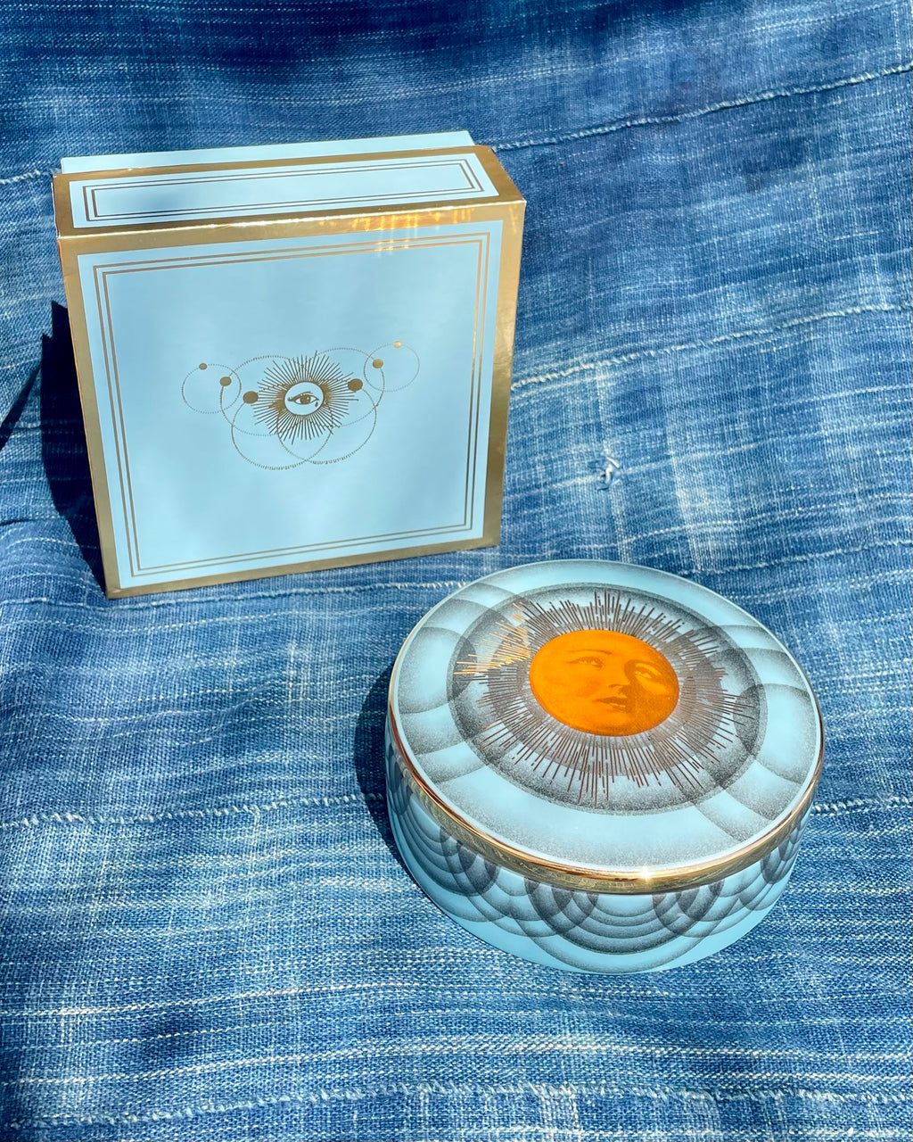Cosmic Rising Ceramic Trinket Box