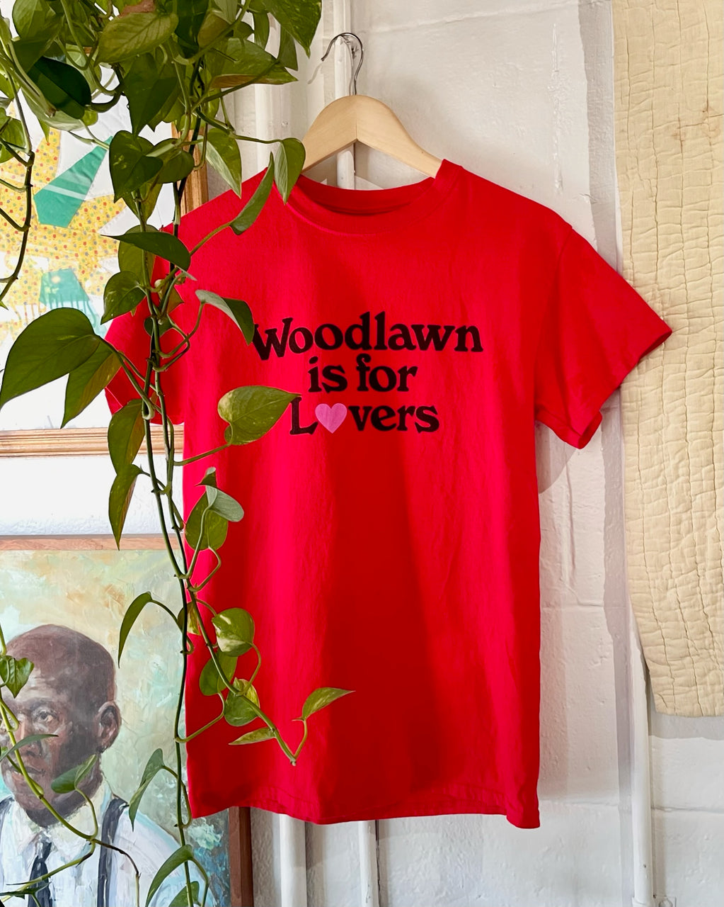 Woodlawn Is For Lovers Red and Black