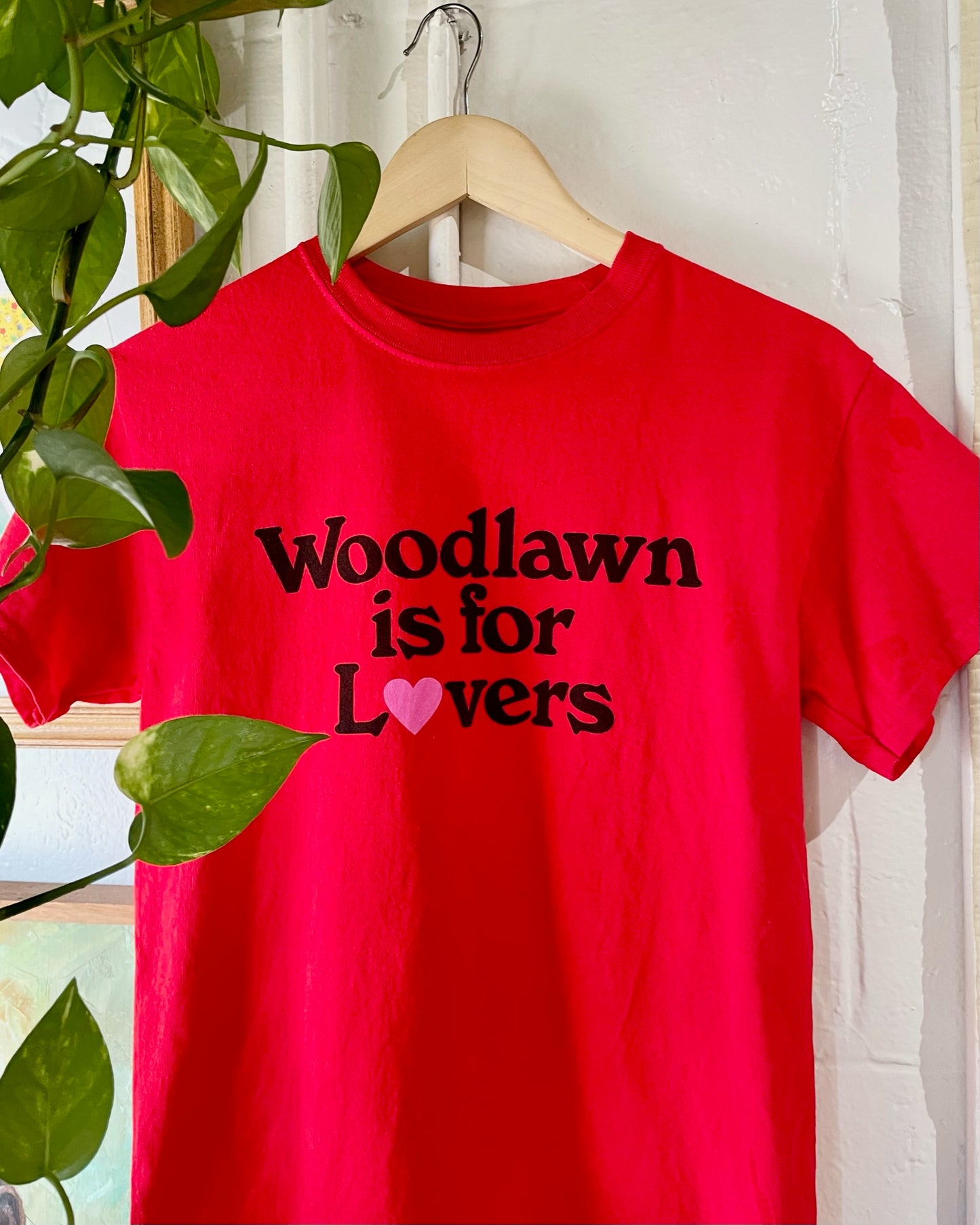 Woodlawn Is For Lovers Red and Black