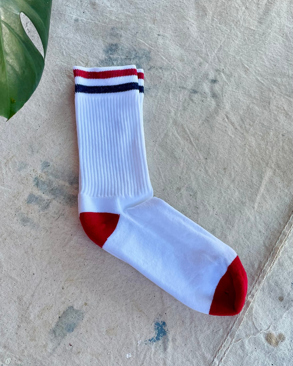 Classic Wool Socks - Ankle - Red